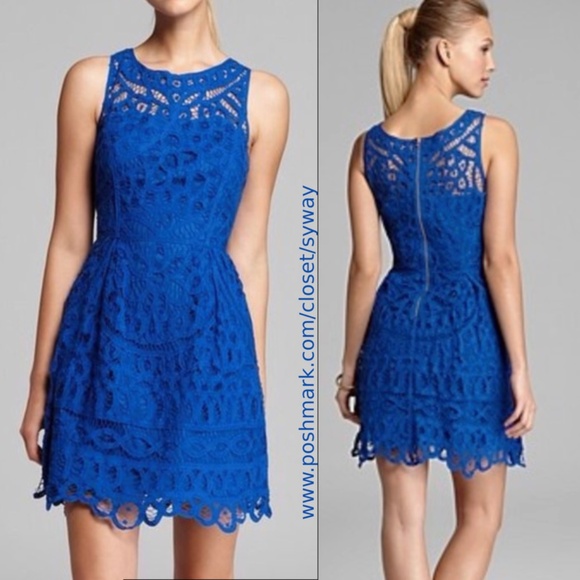 Lilly Pulitzer Blue Foley Dress - Picture 1 of 15